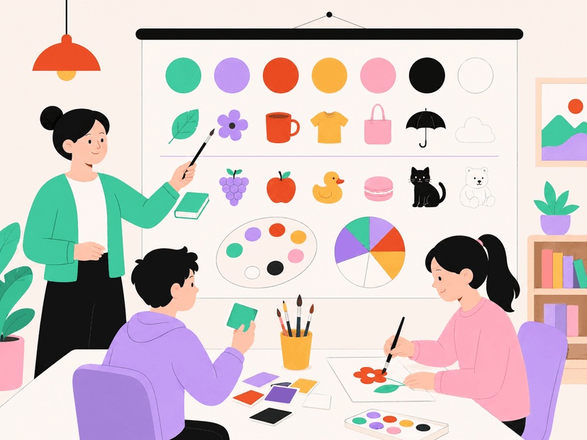 Colors in Chinese: Basic Words, Useful Structures, and Examples