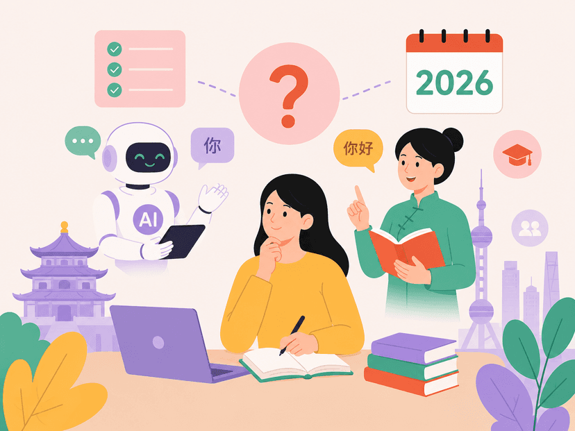 Will AI replace the Chinese language teacher in 2026?