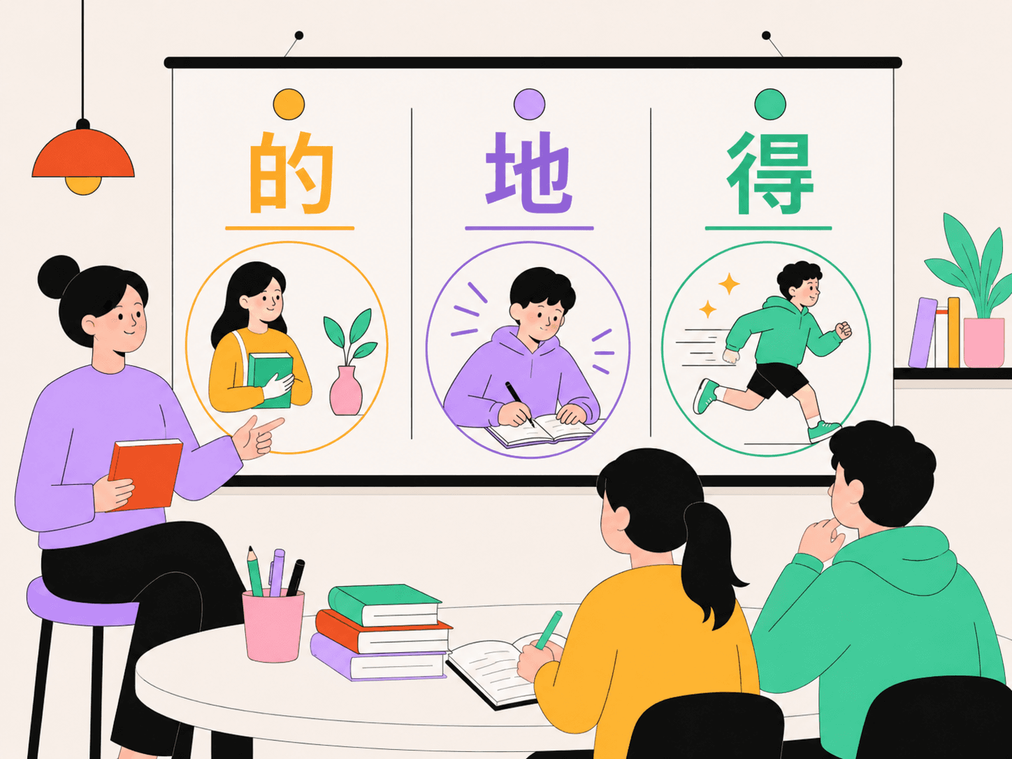 The Three Particles 的, 地, 得 in Chinese: How Not to Confuse Them in a Sentence